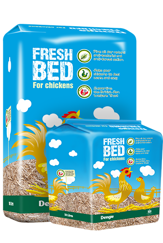 Fresh Bed for Chickens