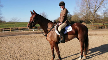 horse and rider Liv Nolan and Cici